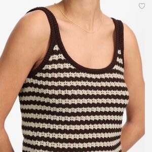 Madewell Open-Stitch Crochet Tank